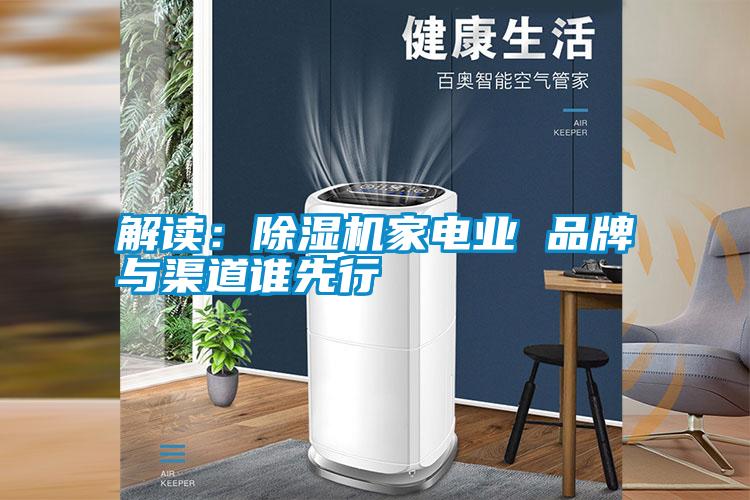 解讀：除濕機(jī)家電業(yè) 品牌與渠道誰先行