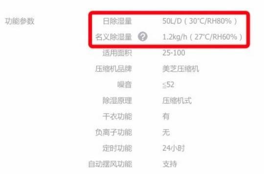 除濕機(jī)里的貓膩：兩個(gè)除濕量怎么選？