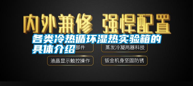 各類冷熱循環(huán)濕熱實驗箱的具體介紹