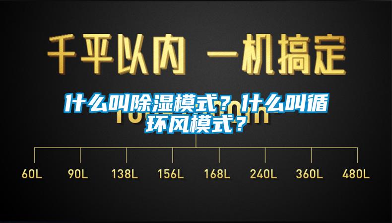 什么叫除濕模式？什么叫循環(huán)風(fēng)模式？