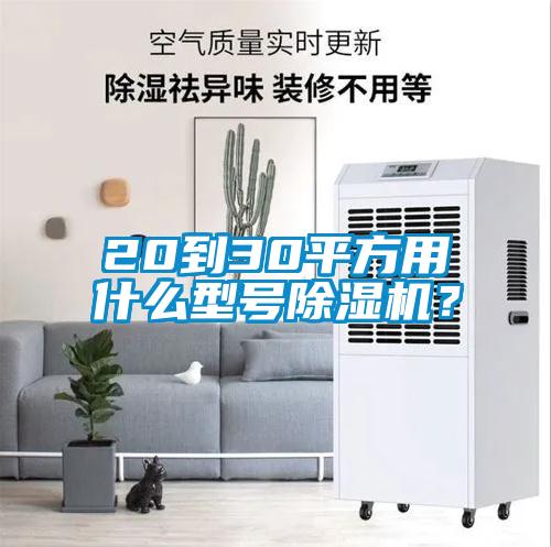 20到30平方用什么型號除濕機？