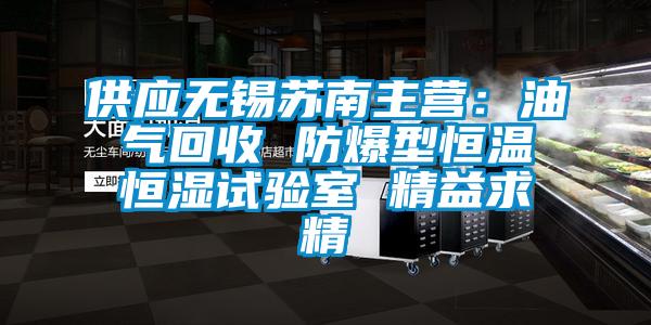 供應無錫蘇南主營：油氣回收 防爆型恒溫恒濕試驗室 精益求精