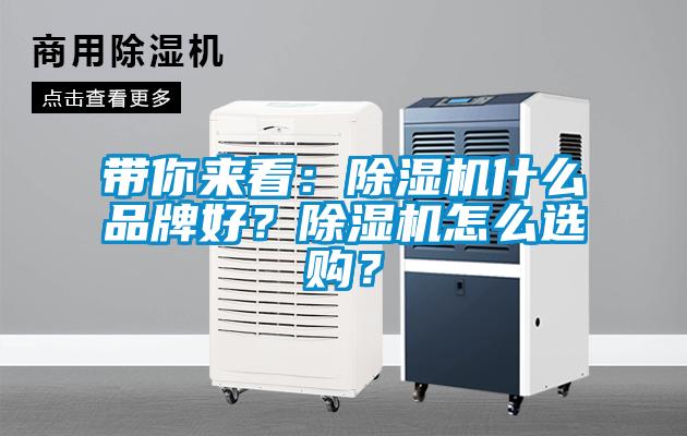 帶你來看：除濕機什么品牌好？除濕機怎么選購？