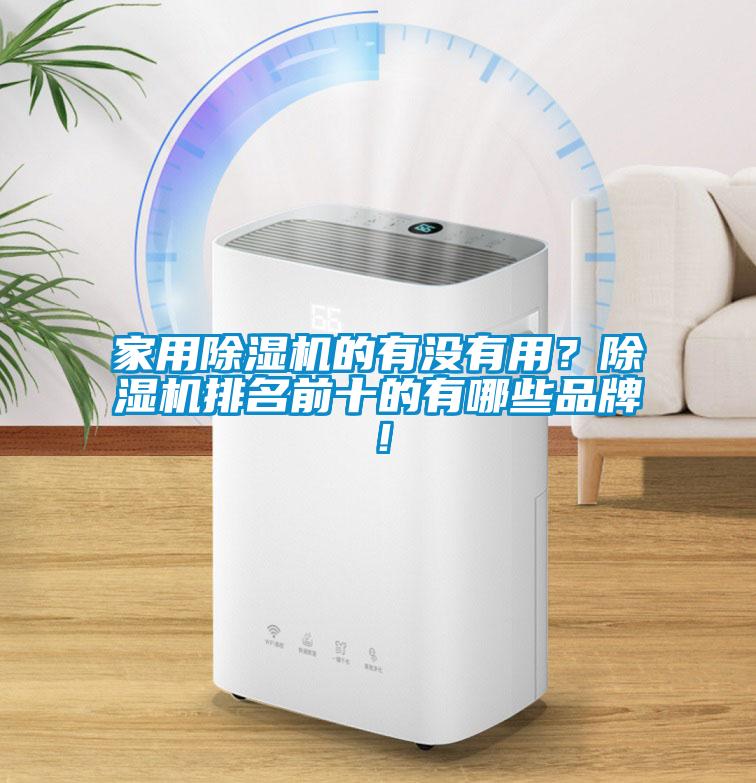 家用除濕機的有沒有用？除濕機排名前十的有哪些品牌！