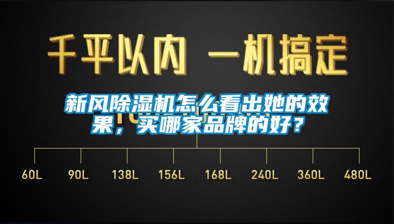 新風(fēng)除濕機怎么看出她的效果，買哪家品牌的好？