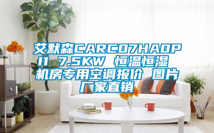 艾默森CARC07HA0PI1 7.5KW 恒溫恒濕 機(jī)房專用空調(diào)報價 圖片廠家直銷