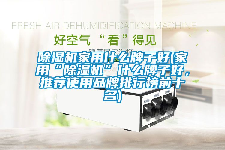 除濕機(jī)家用什么牌子好(家用“除濕機(jī)”什么牌子好，推薦使用品牌排行榜前十名)